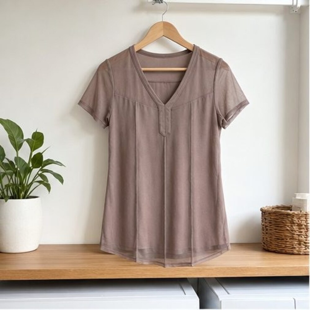 Taupe Tunic Blouse